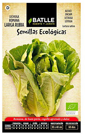 Graines Bio Batlle Lattuga Romana Bionda (2G)
