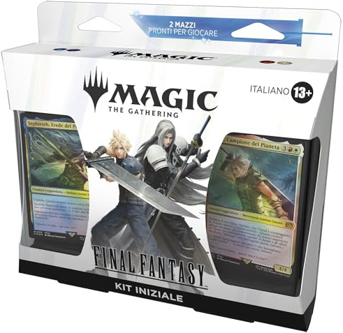 Magic: The Gathering Kit Iniziale FINAL FANTASY - Muovi i primi passi in Magic con i 2 mazzi pronto all’uso (Versione Italiana)