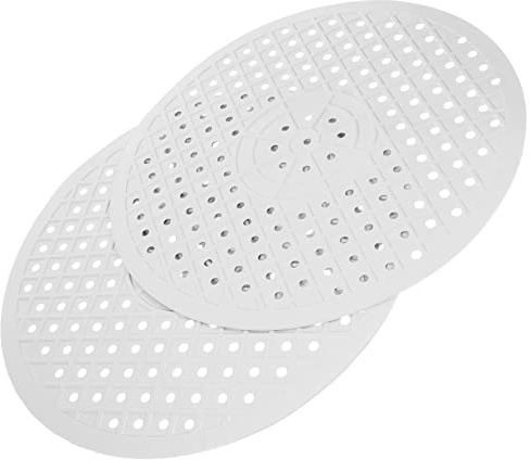 IMIKEYA Tapis Égouttoirs Pliables Facile à Égoutter et Protéger Le Plan de Travail Lot de 2 en Caoutchouc Vert Clair pour Évier Cuisine
