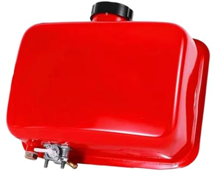 Réservoir de Carburant pour Motoculteur, Réservoir d'essence, Pièces de Moteur et Accessoires, Conteneur Essence pour Tondeuses Gazon Machines Agricoles Générateurs Micromotoculteurs, 186 Inversé