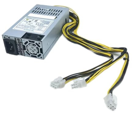 Alimentation 1U 250/300/400/500 W Flexs ATXs PSUs avec câble fixe et connecteurs PCIe 6 broches pour une utilisation efficace de l'énergie du centre de données