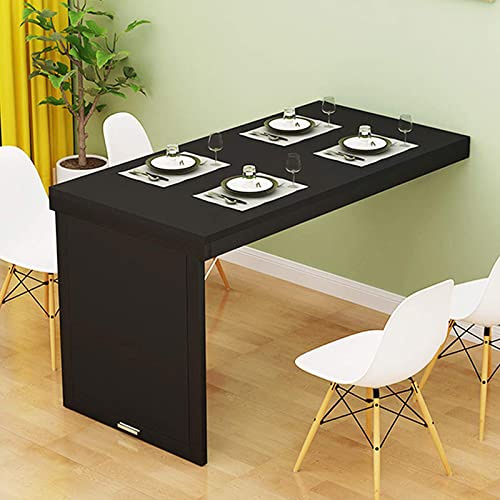 Tavolo pieghevole salvaspazio da parete - Scrivania multifunzione a ribalta per ufficio, camera da letto, cucina - Banco da lavoro convertibile e tavolo da pranzo (colore: regolabile)