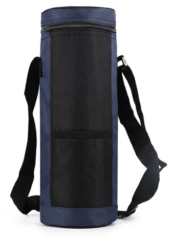 Tragetasche für Flaschen,Flaschenkühler für Unterwegs,Kühltasche für 1,5L Weinflasche Champagner Flaschenhalter mit Schultergurt für Unterwegs für Getränke, Reisen, Picknick, Tragetasche, Reisetasche