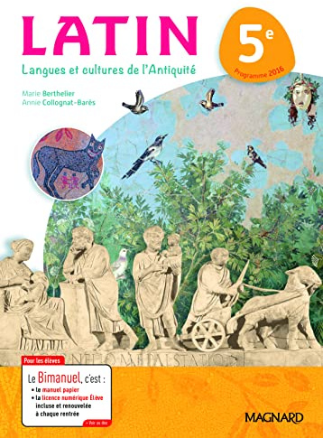Latin 5e (2017) - Manuel élève