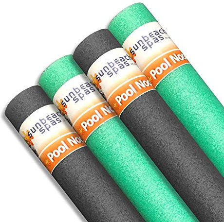 Sunbeach Spas Pool Noodle Halloween 4 Pack - Spooky Witch Foam Woggle (2x Black, 2x Green)