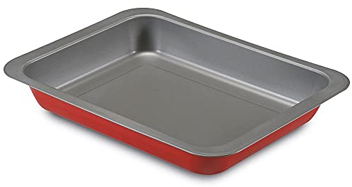 Guardini, Lasagnera 22x28 cm, Acciaio con rivestimento antiaderente, Rosso e Grigio, Made in Italy, Linea Rossana