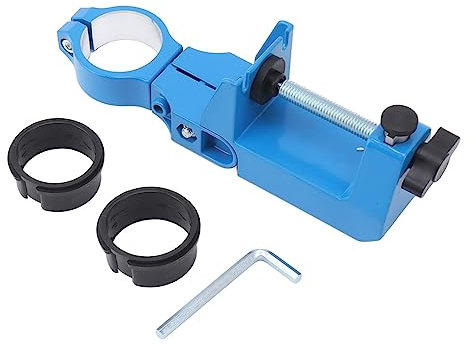 Morsa a Morsetto da Banco, Supporto per Trapano da Banco Staffa di Supporto per Smerigliatrice Universale da 360 Gradi per Trapano Elettrico per Trapano Elettrico,