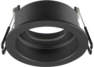 SLV NEW TRIA 68, Deckeneinbauring, vertieft, D: 8.2 H: 4.4 cm, IP 20, schwarz
