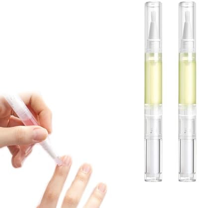 Huile de Croissance des Ongles Rayonnante, Sérum Cosmétique Pour Hydrater, Renforcer et Éclaircir Le Soin des Ongles (Color : 2pcs)