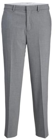 JACK & JONES Jprtheo Noos kostymbyxor, ljusgrå melerad/passform: Rakt snitt, 50 män, Ljusgråmelerad/snitt: Rakt snitt, 48
