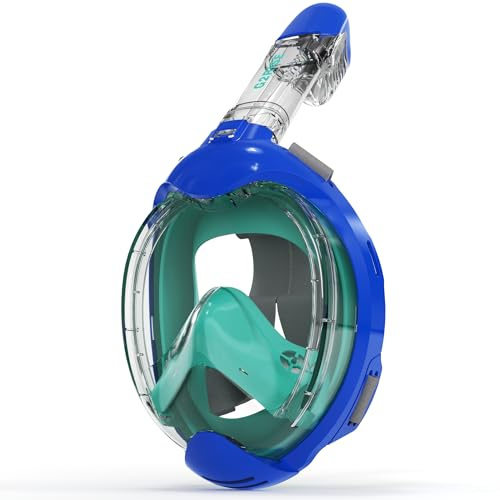 G2RISE Mascara Snorkel Mascara Buceo Niño Gafas Piscina Niños,180°Panorámica, Anti-Fuga