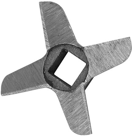Lame de Hachoir à Viande, Pièce de de Hachoir de Cuisine en Acier en Forme de Croix, 5 Lames Fournies, Pièce de Rechange pour Batteur sur Socle, Taille de (8 Taille)