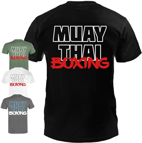 Dynamix Athletics T-Shirt Muay Thai Life - Thaiboxen Kampfsport Shirt für Sport und Freizeit mit Muay Thai Boxing Aufdruck für Fighter (DE/NL/SE/PL, Alphanumerisch, XL, Regular, Regular, Burgundy)