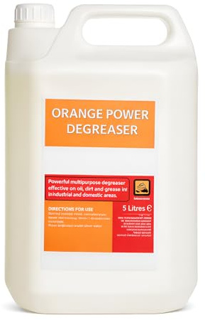 RightBuy - Heavy Duty Orange Degreaser 5L - Powerful Industrial Cleaner & Degreasing Solution for Kitchens, Floors, Machinery & Ovens