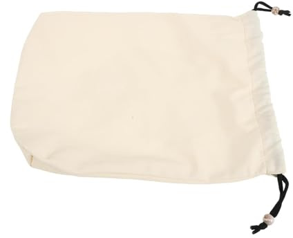 OATIPHO Bolsa de Almacenamiento para Chaquetas Acolchadas Cordón, Organizador Portátil Tamaño M Color Crema para Viaje, Compresión Rápida y Protección contra Humedad, Adecuado