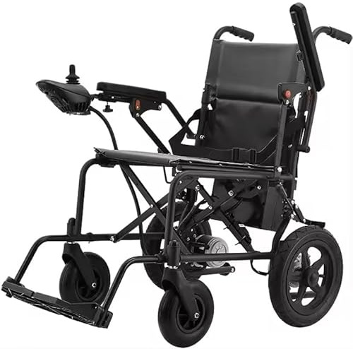 PLUS SANTE - SlimFlex, Fauteuil Roulant Électrique Pliable, Double Moteur 250W, Autonomie 18 km, Batterie 24V, Compact & Maniable, Intérieur/Extérieur