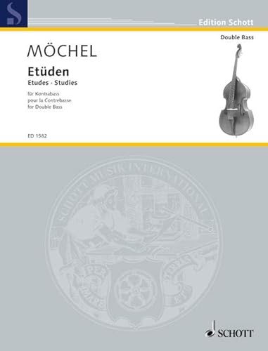 Etüden: Kontrabass. (Edition Schott)
