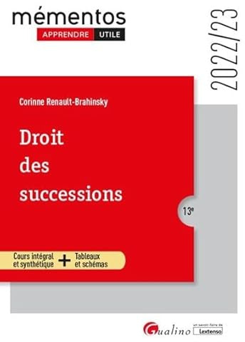 Droit des successions: Une présentation des principes organisant l'ouverture de la succession, les conditions nécessaires pour succéder ainsi que les modalités de classement des héritiers (2022-2023)