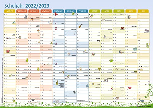 Der Schuljahres-Wandkalender 2022/2023, A1