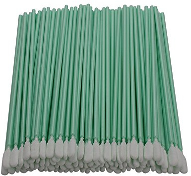 LOVEDAY 100PCS 6,3 Polyester Reinigung Tupfer Sticks Für Lösungsmittel Format Tintenstrahldrucker Roland Optische Ausrüstung