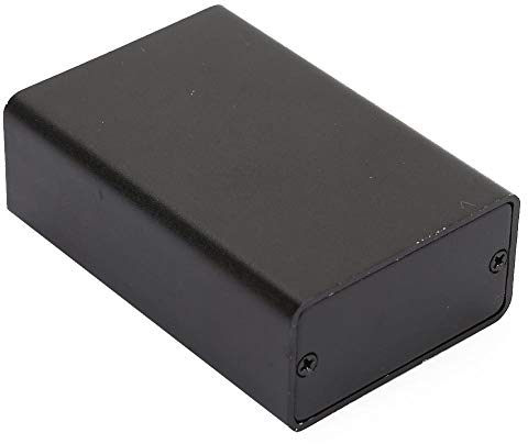 FTVOGUE Cableado Caja de aluminio Esmerilado Placa de circuito impreso negra Caja de instrumentos Caja de proyecto electrónico, Distribution box, electrical box