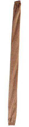 HERCHR Fabric Cord Cover 60cm Length Chain Cover Cable Sleeve Chandelier Lighting Wire Cord Cover Fabric Cord Cover for Chandelier, Lighting, Wires Cable Management(Light brown)