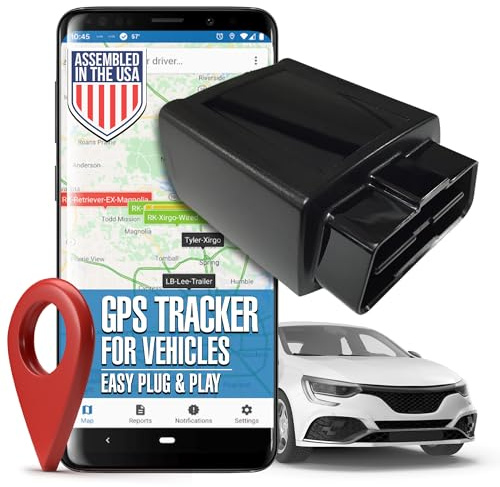 Plug & Play Small Hidden Car GPS Tracker Device - Discovery LTE OBD-2, Anti-Theft Car Security for Vehicles, Real Time Car GPS Auto Location Tracking (Subscription Required) by LoneStar Tracking