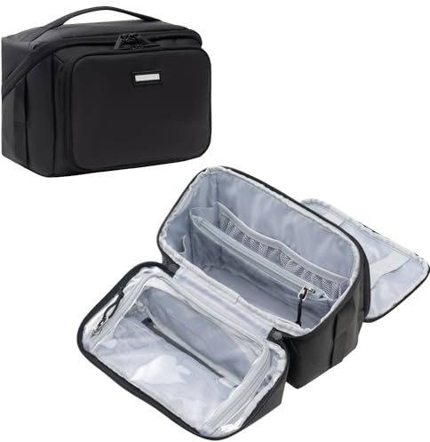 EVERFUN Herren Kulturbeutel Reise Kulturtasche für Mann Toilettenbeutel mit auslaufsicherem Fach Urlaub Essentials wasserdicht Dopp Kit für Toilettenartikel Zubehör Must Have