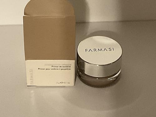 Farmasi Make-up Eyeshadow Primer | Primer per Ombretto | Corregge la Disuguaglianza del Colore sulle Palpebre | Fissa e aumenta la durata del Ombretto 3 g / 0.1 fl.oz
