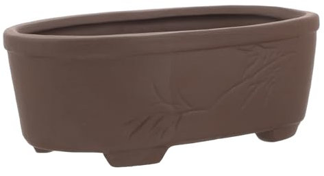 POPETPOP Lila Sandblumentopf im Terrakotta-Blumentöpfe Blumenkübel aus Terrakotta saftige Pflanzgefäße Ton Pflanzer Sukkulenten-Töpfe aus Terrakotta Schreibtisch Topfpflanze Büro