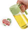 Klink Dispensador Aceite Spray Pulverizador 2 en 1 Spray de Vidrio Antigoteo para Cocina Aceiteras con Difusor Aceite Cocina Dosificador 470ml Freidoras de Aire y Cocinar Rociador Cocinar