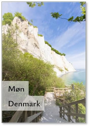 Kühlschrankmagnet Møn, die schönste Insel Dänemarks