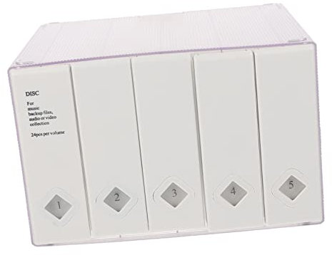 CONGARTENO Astuccio Per Cd Capacità Dischi Custodia Portatile Per Dvd e Giochi Protezione Da Polvere e Graffi Perfetta Per Viaggi e Casa