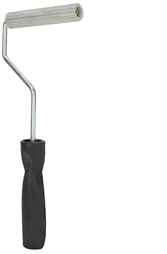 ZJchao Rodillo Laminado, Herramienta de Rodillo de Pantalla con, Rodillo de Fibra de Vidrio de Mano, Rodillo de Bañera de Fibra de Vidrio de Aleación de Aluminio, Herramienta de Paleta