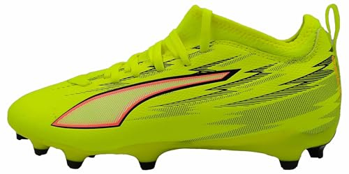 PUMA Ultra 6 Match FG/AG Jr - Tenis de fútbol Unisex para niños