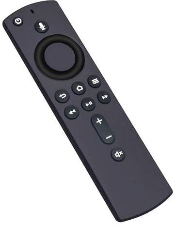 Telecomando di ricambio vocale con telecomando, adatto per TV S-tick (2nd Gen & 3rd Gen/4K/Lite), adatto per TV Cube (2nd Gen/3rd Gen), per Smart TV (3rd Gen)