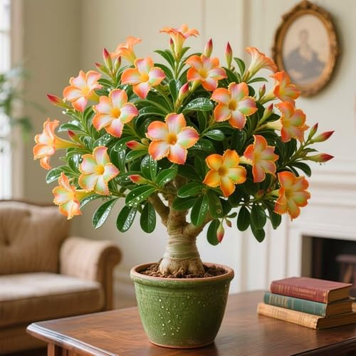 Bulbi di rosa del deserto - resistenti al calore e alla siccità - ornamentali - adatti per la decorazione della casa-1bulbi-E