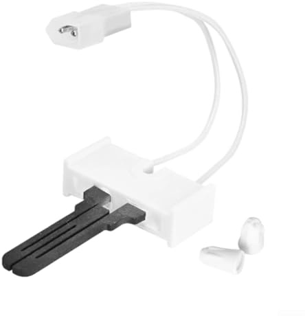 HpLive Accenditore a gas in metallo WE4X750, per WHR per Amana per GE per Kenmore, accenditore con 2 dadi in ghisa
