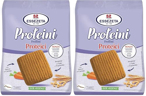Sz - Senza Zucchero Biscotti Proteini - 200 Gr (Confezione da 2)