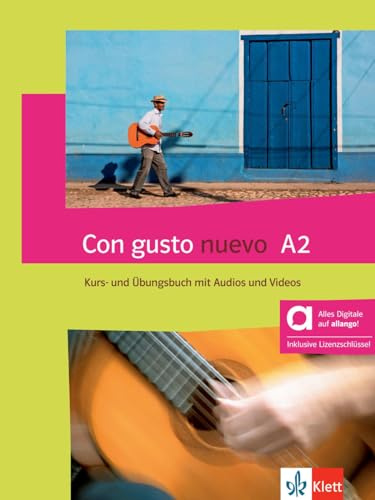 Con gusto nuevo A2 – Hybride Ausgabe allango: Spanisch. Kurs- und Übungsbuch mit Audios und Videos inklusive Lizenzschlüssel allango (24 Monate)