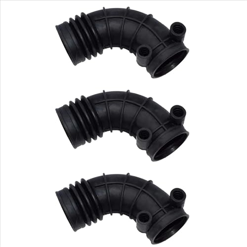 Turbolader-Ansaugrohr Für 5er E34 Limousine & Touring 2.0 Benzin M50 1989–1996, Luftansaugschlauch, 3 Stück #13541427780 13541726633 Auto Luftansaugschlauch
