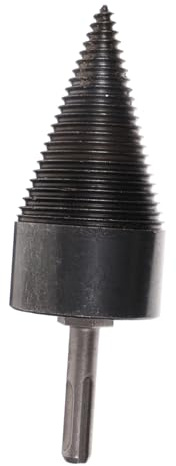 FUTUREORYY Foret Fendage Acier Robuste Vis Fendeur Bûches Géométrie Anti-friction pour Scier Chêne Noyer Hêtre Outil Forage Dur
