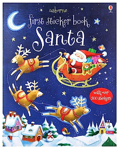Santa (Usborne First Sticker Books)