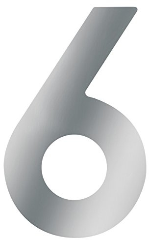Maestro numero civico acciaio inossidabile ✓ 3d design ✓ buona Leggibilità ✓ individuali combinazioni | iscrizione | Marcatura | porta di casa | Casa Parete | cancello da giardino, 424057