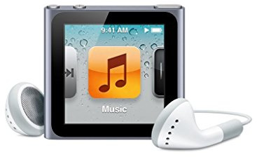Apple iPod Nano 8 GB 6th Generation (Graphite) (Refurbished)