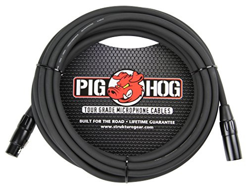 Pig Hog PHM30 High Performance 8mm XLR Microphone Cable, 30 Feet