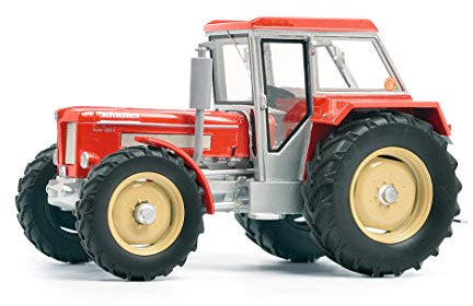 Schuco Schlüter 950 V, mit Kabine, Traktor, Modellauto, Limited Edition 500, Maßstab 1:32, Resin, rot
