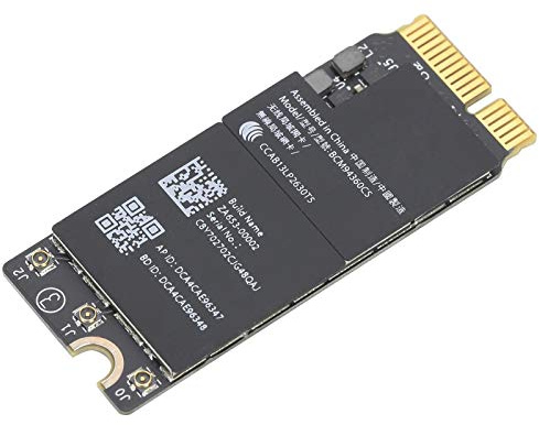 BCM94360CS Scheda di rete wireless Bluetooth 4.0, scheda di rete wireless a doppia banda 450Mbps / 1300Mbps, adattatore di rete wireless 802.11AC per/OS X 10.12, dispositivo di rete