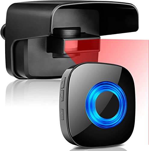 Alarma de Entrada, Detector de Movimiento inalámbrico de Entrada, Alarma de intrusión Impermeable de 150 pies de Alcance, Detector de Movimiento PIR y Receptor enchufable, para el hogar/Patio/Garaje