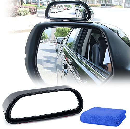 Toter Winkel Spiegel,2PCS HD Glas Weitwinkelspiegel für Autos Sicherheit Hilfsspiegel gebogene Spiegel für Universal Autos